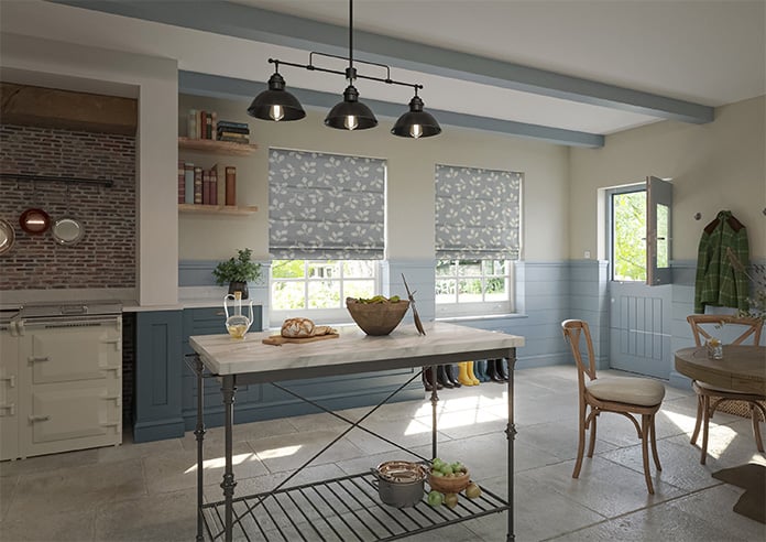 Loralei, Stormy - Motorised Roman Blind - Image 6